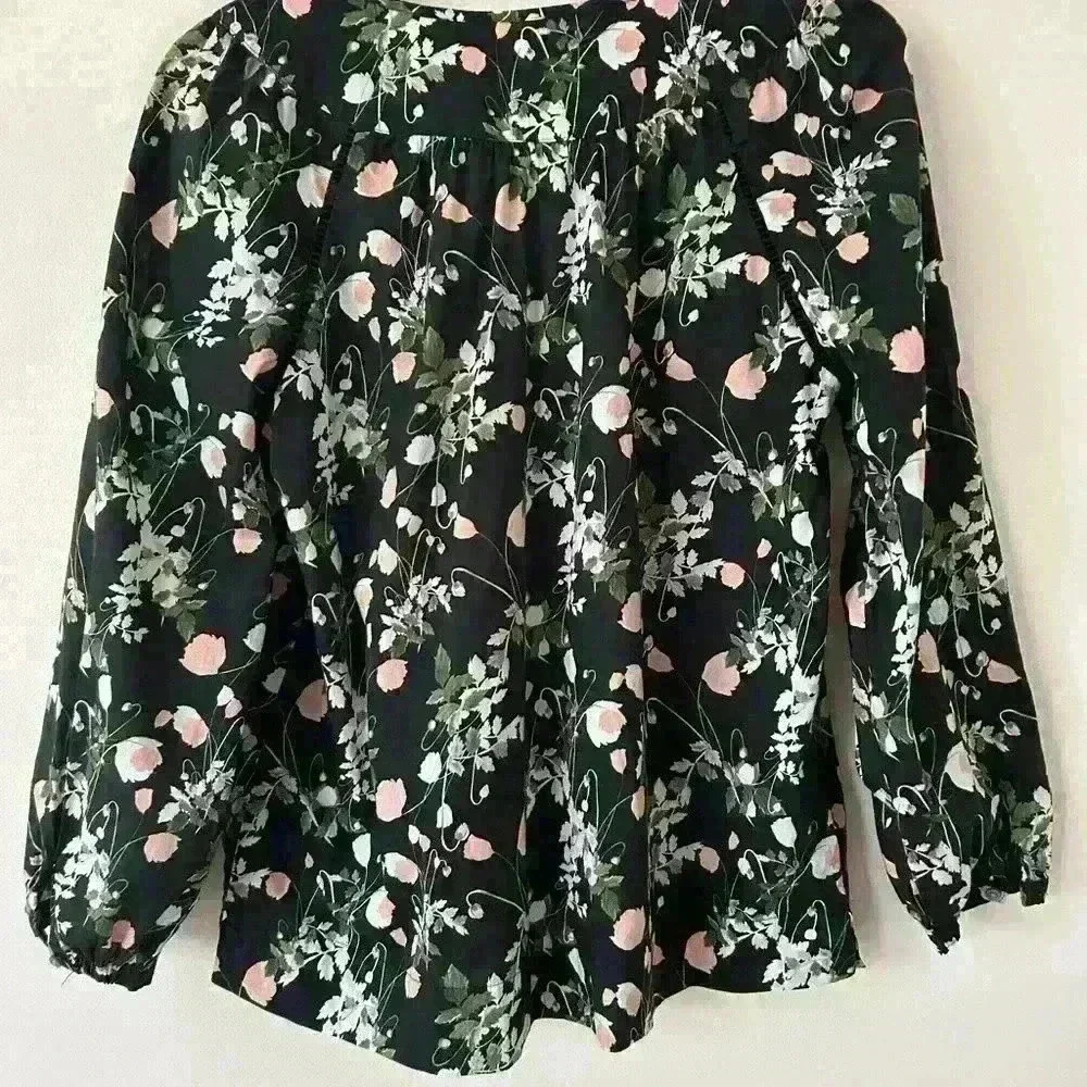 J.Crew Peasant Top‎ in Liberty of London Poppy Dream Size S
